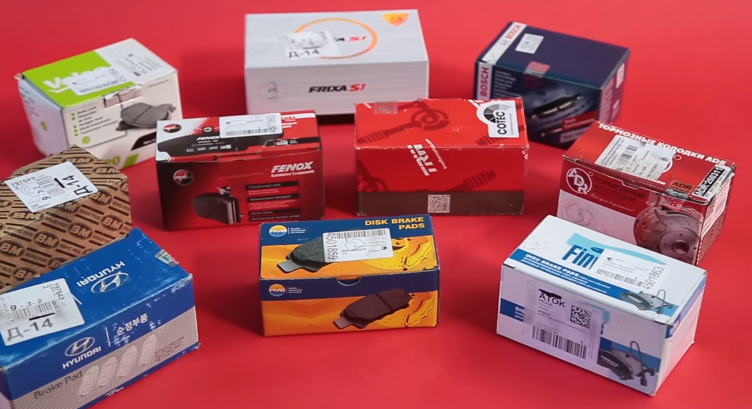 Гальмівні колодки Bosch для теста